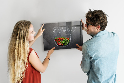 Pizarra magnética La inscripción Bon appétit