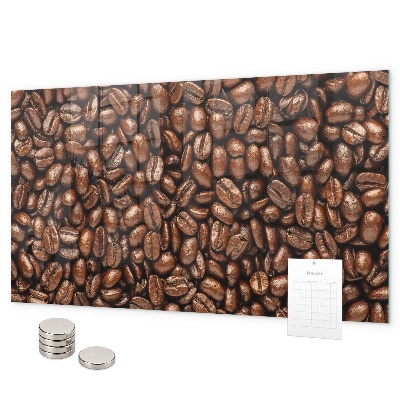 Pizarra magnética de cristal Granos de café