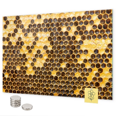 Pizarra magnética de cristal Panal