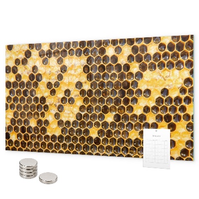 Pizarra magnética de cristal Panal
