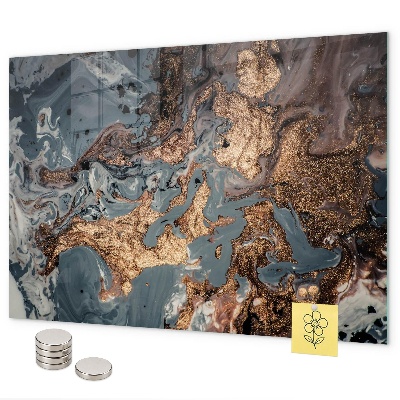 Pizarra magnética Mármol decorativo