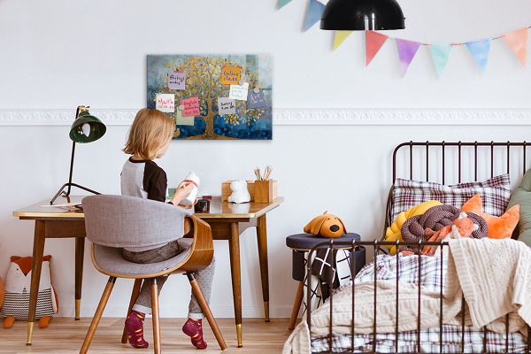 Pizarra magnética Árbol abstracto
