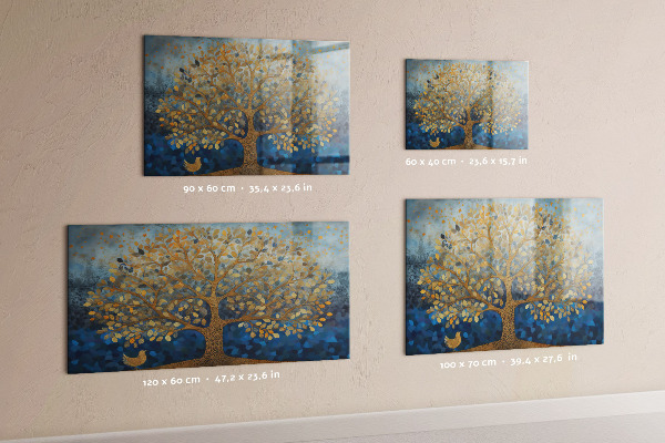 Pizarra magnética Árbol abstracto