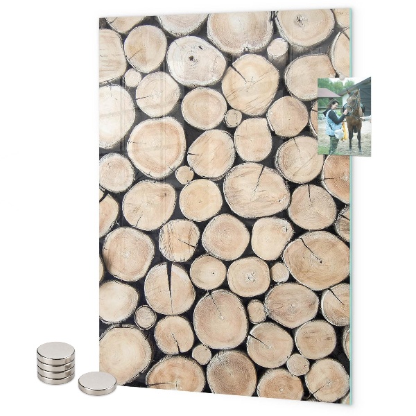 Pizarra magnética de pared Un árbol talado
