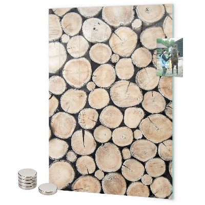 Pizarra magnética de pared Un árbol talado