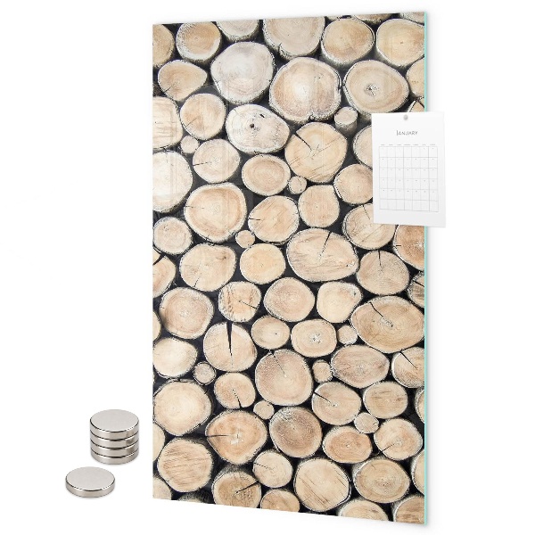 Pizarra magnética de pared Un árbol talado