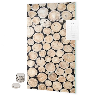 Pizarra magnética de pared Un árbol talado