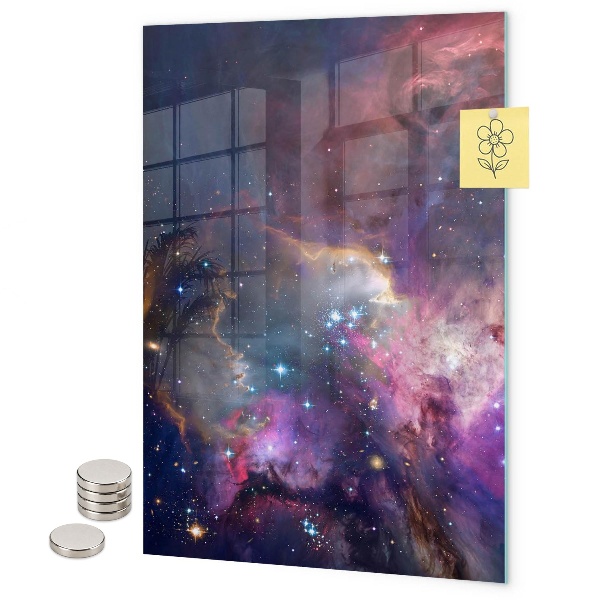 Pizarra magnética de pared Galaxia espacial