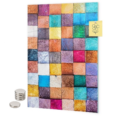 Pizarra magnética de pared Tablero de ajedrez colorido