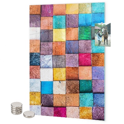 Pizarra magnética de pared Tablero de ajedrez colorido