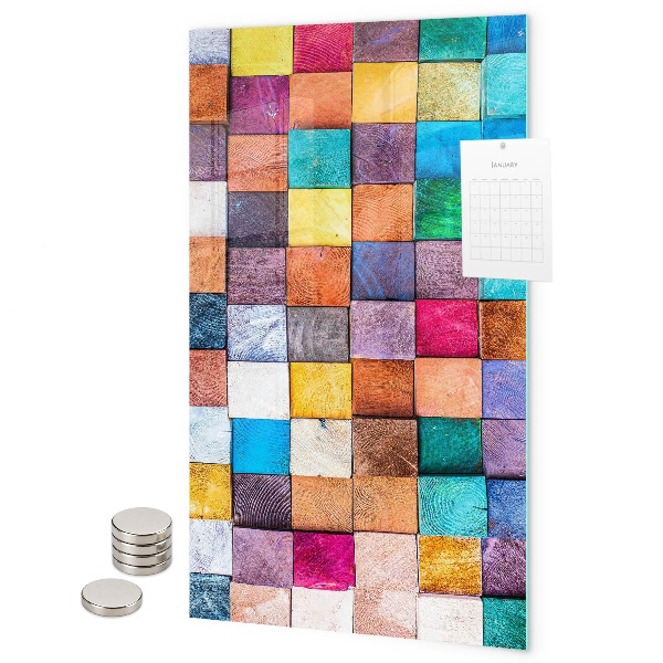 Pizarra magnética de pared Tablero de ajedrez colorido