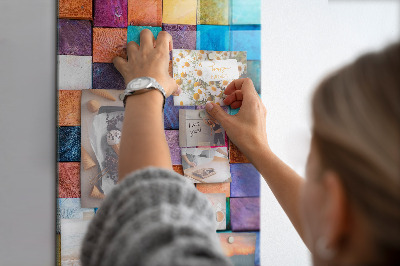 Pizarra magnética de pared Tablero de ajedrez colorido