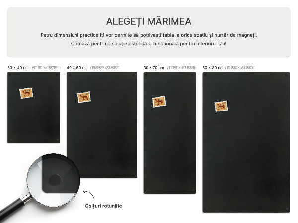 Pizarra magnética de pared de las vacaciones