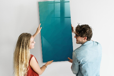 Pizarra magnética de pared con rotulador Tablero modular para notas y fotos
