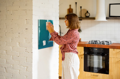 Pizarra magnética de pared con rotulador Tablero modular para notas y fotos