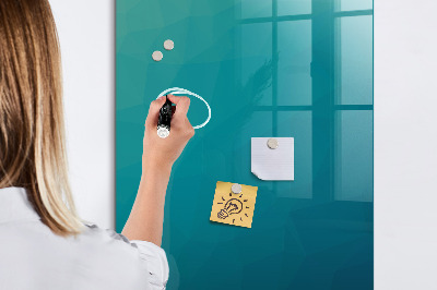 Pizarra magnética de pared con rotulador Tablero modular para notas y fotos
