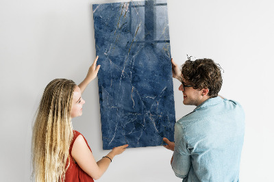 Pizarra magnética de pared con rotulador Tablero moderno para notas y fotos