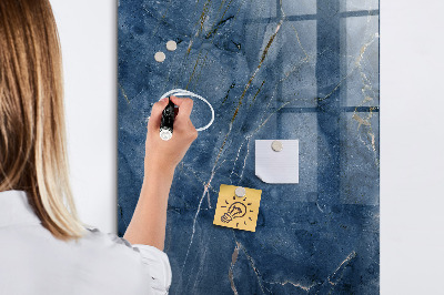 Pizarra magnética de pared con rotulador Tablero moderno para notas y fotos