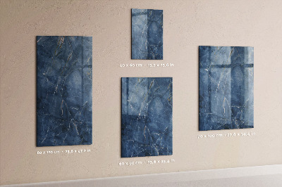 Pizarra magnética de pared con rotulador Tablero moderno para notas y fotos