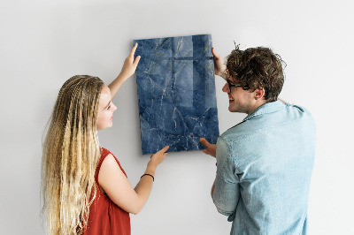 Pizarra magnética de pared con rotulador Tablero moderno para notas y fotos