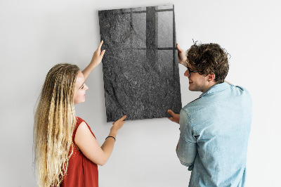Pizarra borrable de cristal con imanes Tablero moderno para notas y fotos