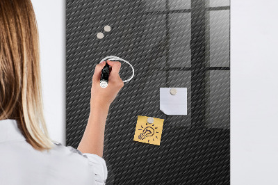 Pizarra magnética de pared con rotulador Tablero elegante para fotos y notas.
