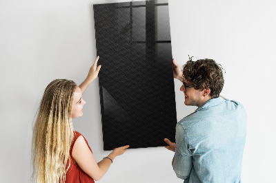 Pizarra magnética de pared con rotulador Tablero elegante para fotos y notas.