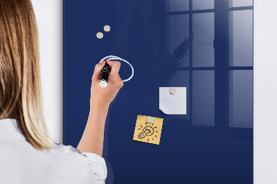Pizarra magnética de pared con rotulador Tablero magnético para fotos y notas.
