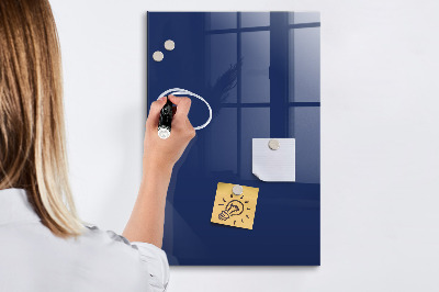 Pizarra magnética de pared con rotulador Tablero magnético para fotos y notas.