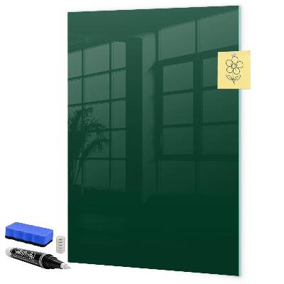 Pizarra borrable de cristal con imanes Tablero magnético para fotos y notas.