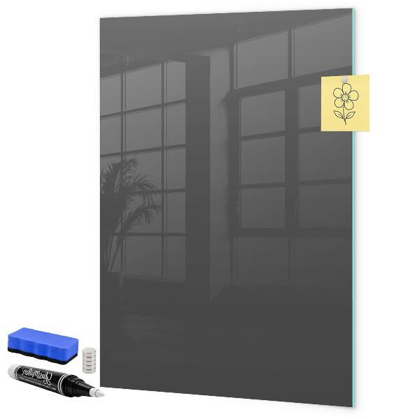 Pizarra magnética de pared con rotulador Tablero magnético para notas y fotos