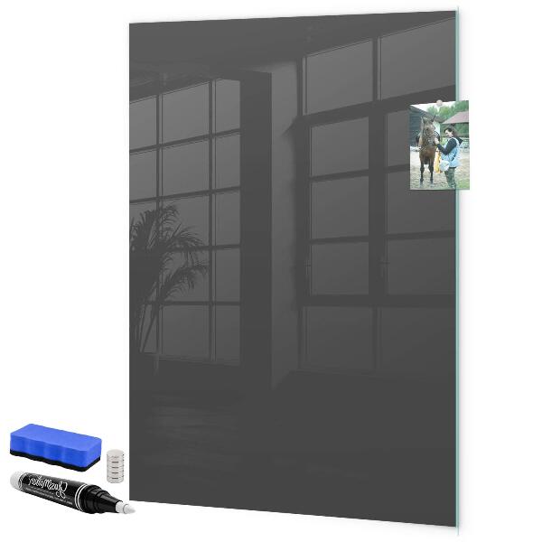 Pizarra magnética de pared con rotulador Tablero magnético para notas y fotos