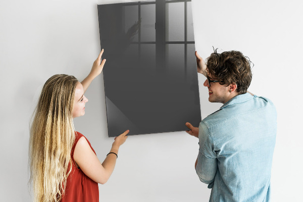 Pizarra magnética de pared con rotulador Tablero magnético para notas y fotos