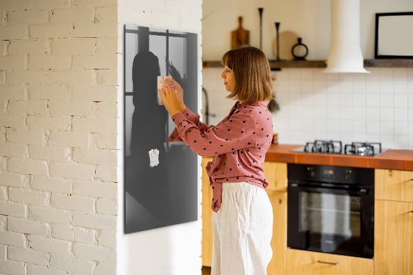 Pizarra magnética de pared con rotulador Tablero magnético para notas y fotos