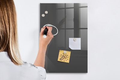 Pizarra magnética de pared con rotulador Tablero magnético para notas y fotos