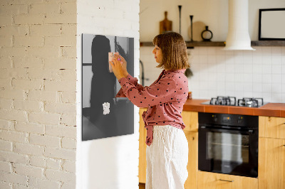 Pizarra magnética de pared con rotulador Tablero magnético para notas y fotos