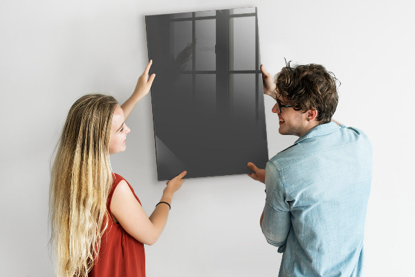 Pizarra magnética de pared con rotulador Tablero magnético para notas y fotos