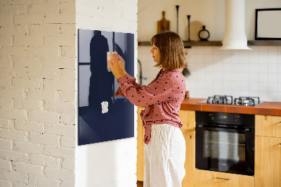 Pizarra magnética de pared con rotulador Tablero moderno para notas y fotos