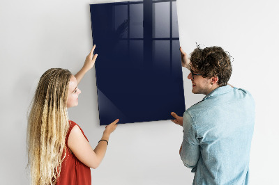 Pizarra magnética de pared con rotulador Tablero moderno para notas y fotos