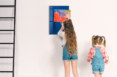 Pizarra magnética de pared con rotulador Tablero magnético para fotos y notas.