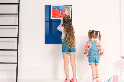 Pizarra magnética de pared con rotulador Tablero magnético para fotos y notas.