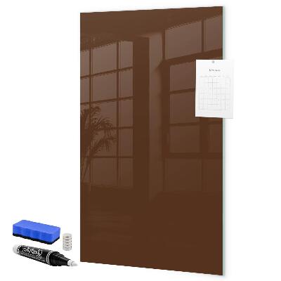 Pizarra borrable de cristal con imanes Un elegante tablero para notas y fotos.
