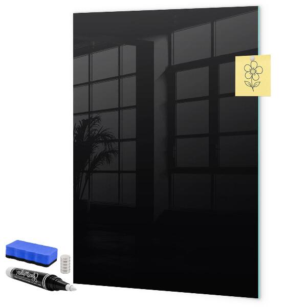 Pizarra magnética de pared con rotulador Tablero magnético para notas y fotos