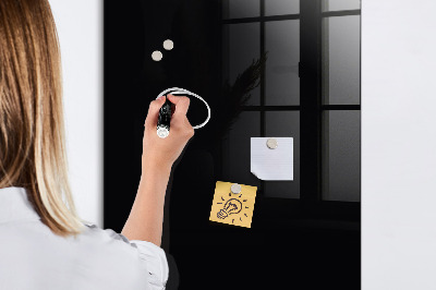 Pizarra magnética de pared con rotulador Tablero magnético para notas y fotos