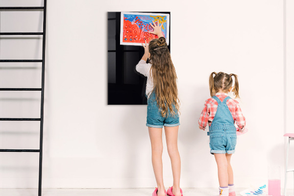 Pizarra magnética de pared con rotulador Tablero magnético para notas y fotos