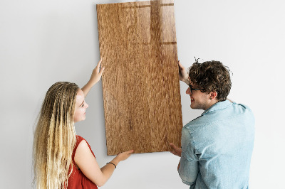 Pizarra magnética de pared con rotulador Tablero magnético para fotos y notas.