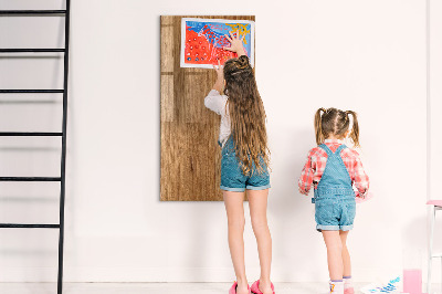 Pizarra magnética de pared con rotulador Tablero magnético para fotos y notas.