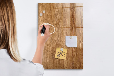 Pizarra magnética de pared con rotulador Tablero magnético para fotos y notas.