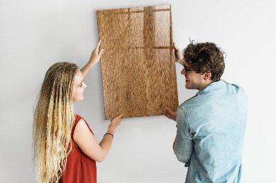 Pizarra magnética de pared con rotulador Tablero magnético para fotos y notas.