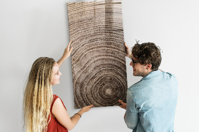 Pizarra magnética de pared con rotulador Tablero magnético para fotos y notas.